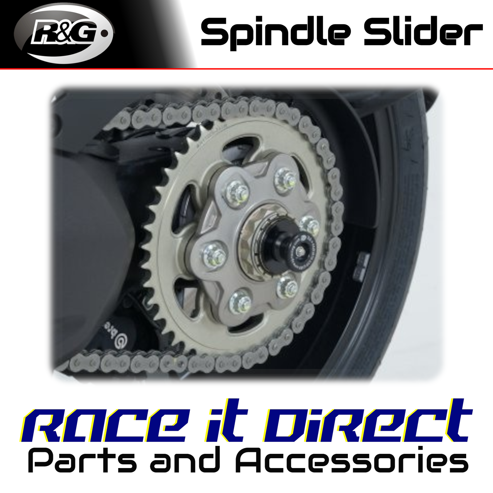 Spindle Sliders for Ducati Diavel 1260S 2019-2023 R&G
