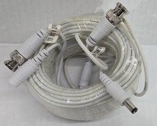  3 cables in one package CCTV 60ft BNC Video Power Extension Cable CCTV Cameras
