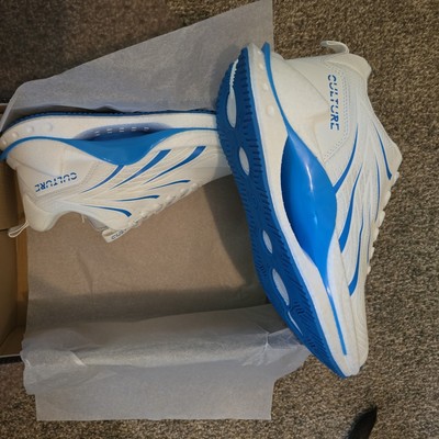 Culture Kicks Glider  White/Blue Size 11.5 Unisex Athletic Shoes