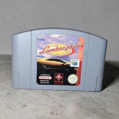 Titus Automobili Lamborghini für Nintendo 64 PAL Regionalcode Rennspiel
