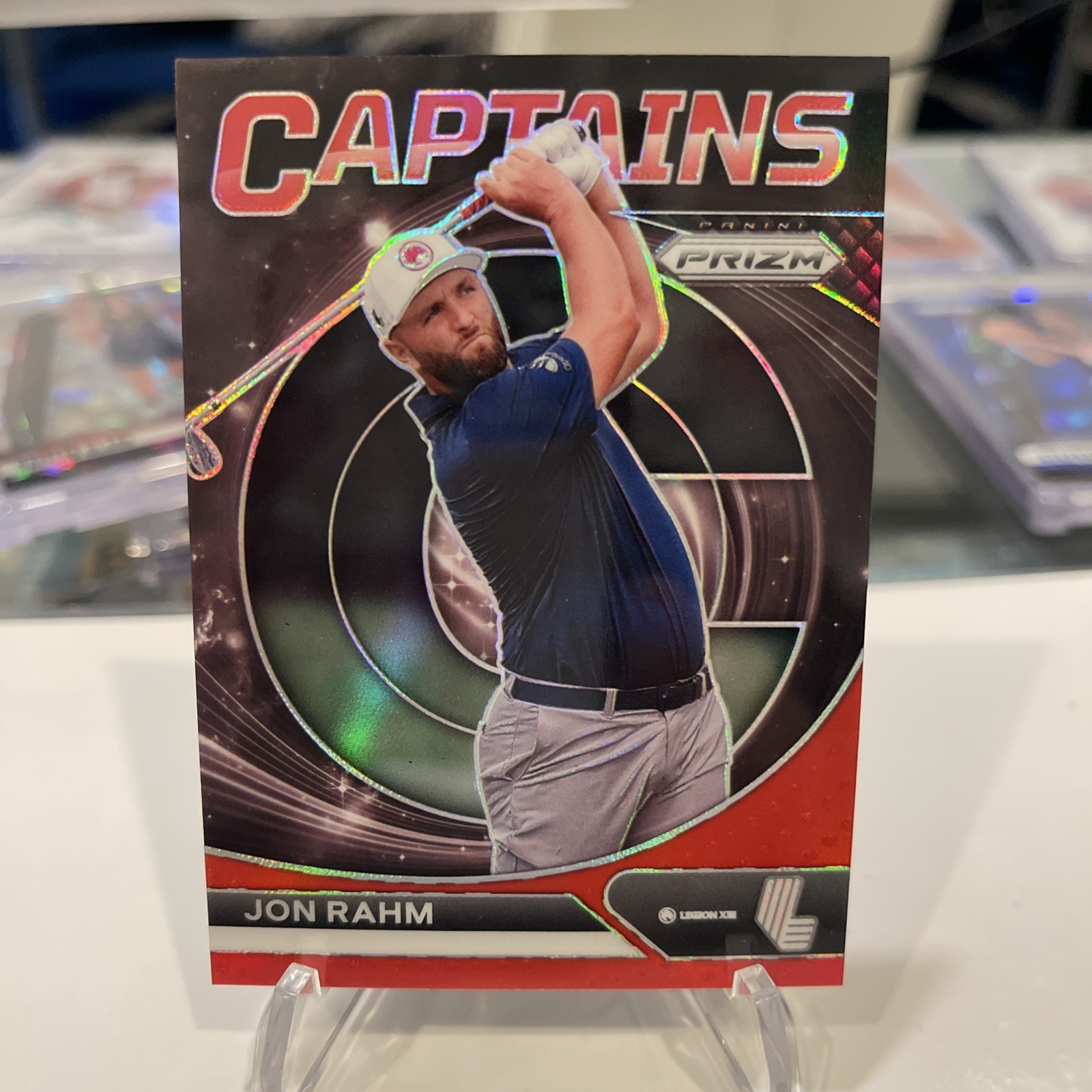Jon Rahm 2024 Panini Prizm LIV Golf Captains Red Prizm /149 🔥 Legion XIII GC