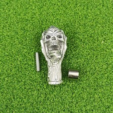 Nautical Skull Head Brass Handle Wooden For Nautical Walking Stick Cane Gifts