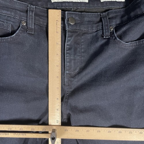JONES NEW YORK Jeans Womens size 14 Dark Denim Curvy Bootcut - Picture 9 of 10