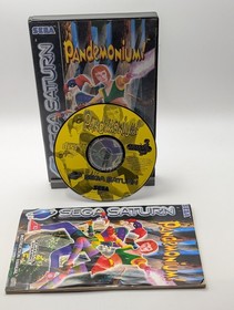 Pandemonium! | Sega Saturn | Complete with Manual | Tested & Working | PAL