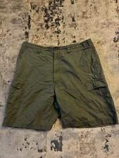 Woolrich Men's Cargo Shorts Size 36 Green