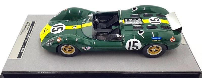 Tecnomodel escala 1/18 TM18-166B - Lotus tipo 30 #15 Riverside Jim Clark 1964 Foto 3 de 4
