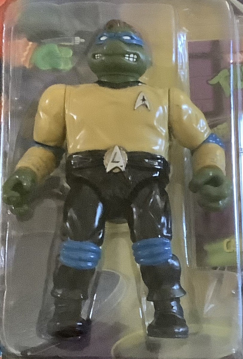 タートルズ　スタートレック　Captain Leonardo Teenage Mutant Ninja Turtles Playmates Captain