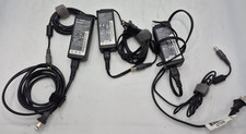 Mixed lot of 3 Lenovo 65W Round Tip AC Adapters