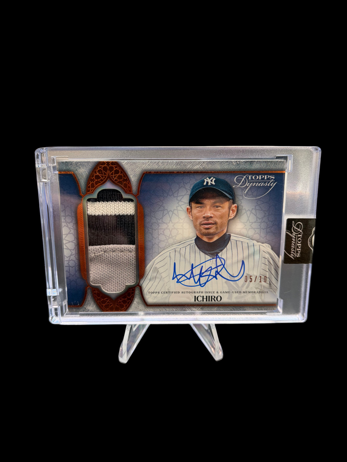 2025 Topps Dynasty Baseball /10 Ichiro Suzuki Auto + Game Used Memorabilia