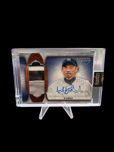 2025 Topps Dynasty Baseball /10 Ichiro Suzuki Auto + Game Used Memorabilia