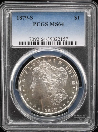 1879-S Morgan Dollar PCGS MS 64 #26MAR025