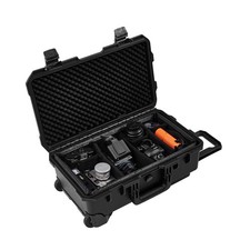 Waterproof Travel Camera Hard Case with Padded Divider, 22 x 14 x 10 Inch, Ro...