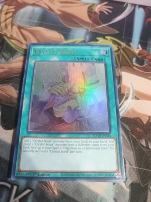 Yu-Gi-Oh! -  Crystal Bond - SDCB-EN046 - Ultra Rare -1st Ed - NM/M - NEW