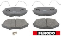 Ferodo FDB1011 Bremsbelagsatz FüR Scheibenbremse Bremsbelagsatz FüR Mazda