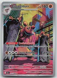 Conkeldurr 127/086 Black Bolt Illustration Rare