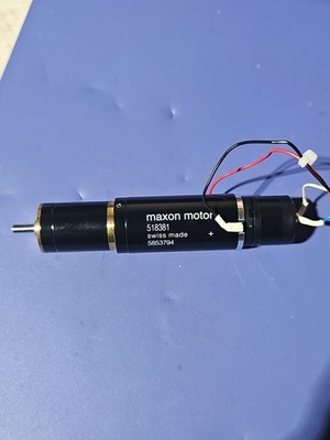 MAXON DC MOTOR 518381 5853794  14:1 Gear Drive Swiss.  #s132