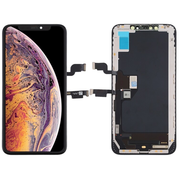 DISPLAY SCHERMO PER APPLE IPHONE XS MAX OLED TOUCH SCREEN FRAME LCD GUARNIZIONE foto 3
