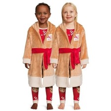 Rudolph Toddler Pajamas and Robe Set, 3-Piece, Sizes 12M-5T 18M Brown