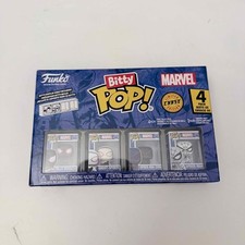 Marvel Spiderman Miles Morales Funko Bitty Pop! 4-Pack ( 1/6 White Suit)
