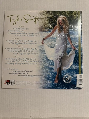 Taylor Swift Self Titled Debut Album LP Vinyl Record Sealed,