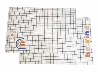 NEW Grid Magnetic School Locker Wallpaper Decor (2-Sheets) 12  x 18  Magnet