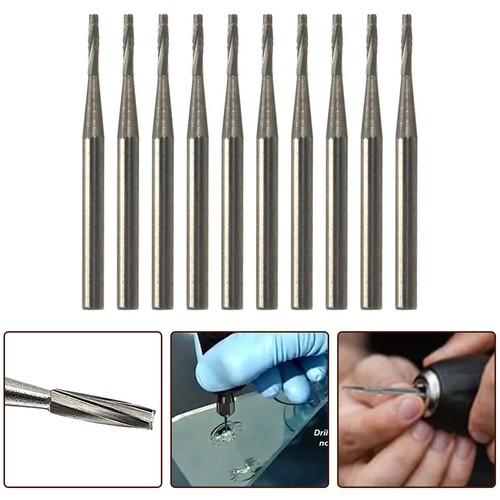 10PCS Professional Grade Alloy Drill Bits For Tapered Auto Glass Repair - Picture 3 of 9