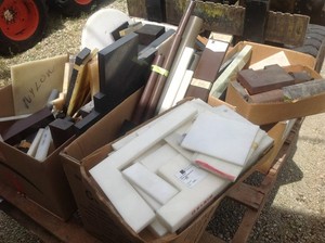 6 boxes of misc. plastic & nylon