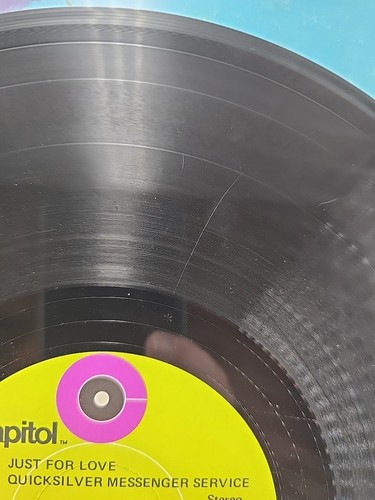 Quicksilver Just For Love OG 1970 Capitol Records SMAS-489 LA Press VG/VG+ - Picture 9 of 12