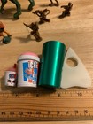 Misc Lot: Pied Piper, vending machine capsules, Blown Glass, T-Rex, vtg tin cup — photo 3