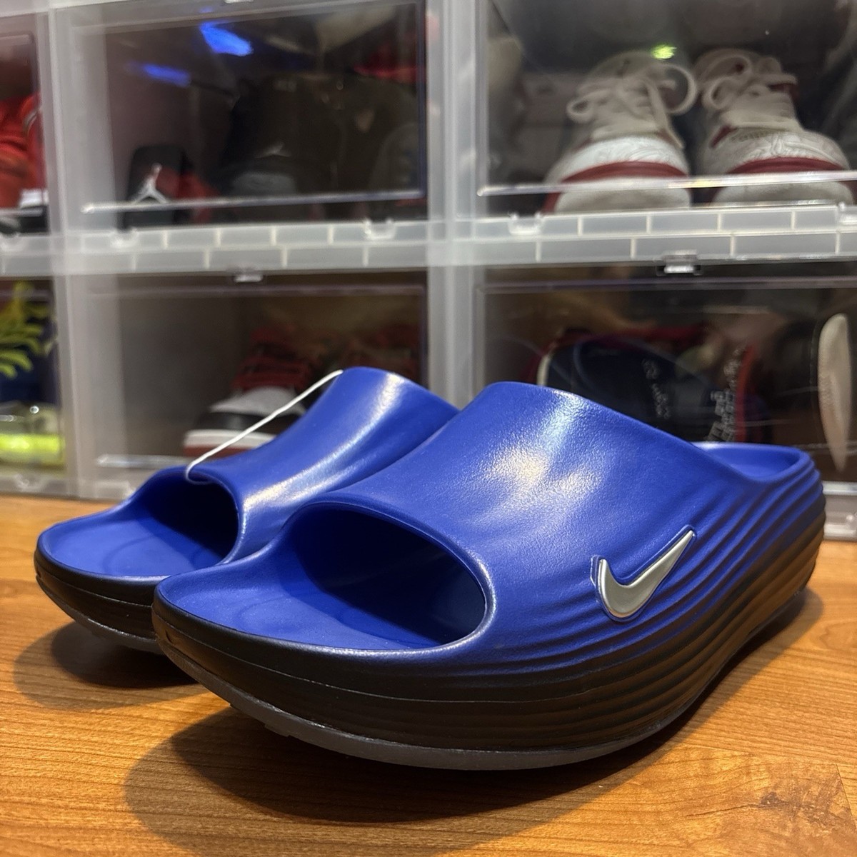 Nike ReactX Rejuven8 Recovery Slide EYBL IF5624-400 Mens Size 15