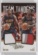 2015 Panini Absolute Team Tandems Prime 23/25 Al Horford Jeff Teague #TT-ATL 1l2