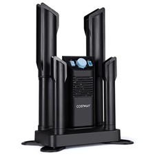 Costway Electric Shoe Boot Dryer 4 Shoes W/ 180 Mins Timer Ozone Disinfection