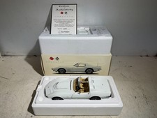 Autoart Millenium 1970 Chevrolet Corvette Classic White 1:18 Scale Diecast