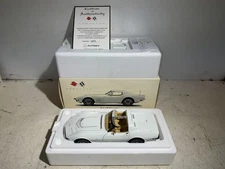 Autoart Millenium 1970 Chevrolet Corvette Classic White 1:18 Scale Diecast