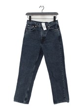Topshop Women's Jeans W 28 in Blue 100% Cotton Mom