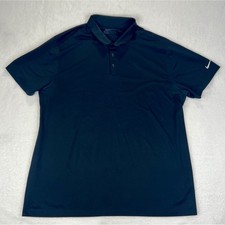 Nike Golf Dri Fit Standard Fit Polo Shirt Black 3XL Mens Short Sleeve