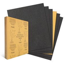 Premium Sandpaper 9 X 11 Sanding Sheet Wet Dry 100-2000 Grit Silicon Carbide