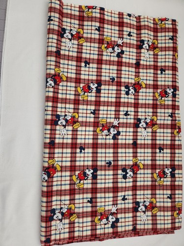 mickey mouse Vintage fabric, 3 yards