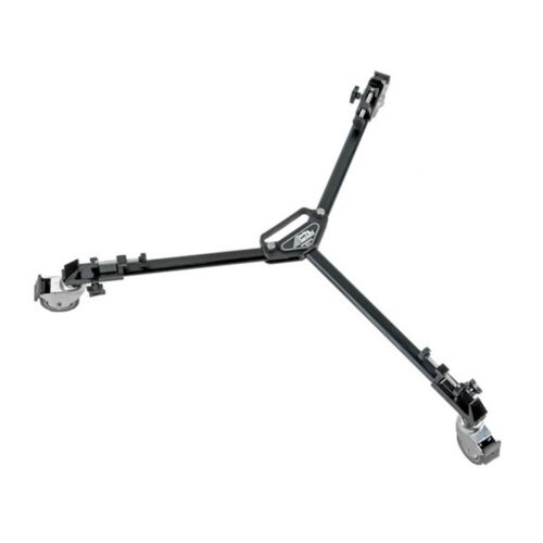 Davis & Sanford Provista 7518B Tripod + FM18 Fluid Head W3 Folding Dolly + Bag - Picture 2 of 8