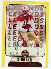 2021 Panini Legacy Charles Haley Yellow Legends #121 #113/150 49ers