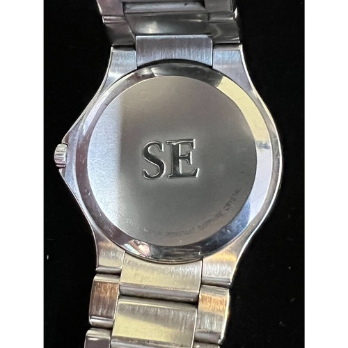 MEN'S MOVADO 0605910 SE TWO-TONE WATCH - Picture 7 of 8