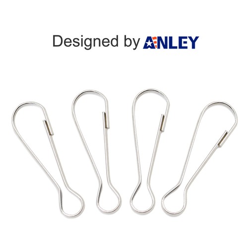 Anley Flag Pole Clip Snaps Hook, Stainless Steel Flagpole Accessories - 4 Pack - Picture 3 of 5