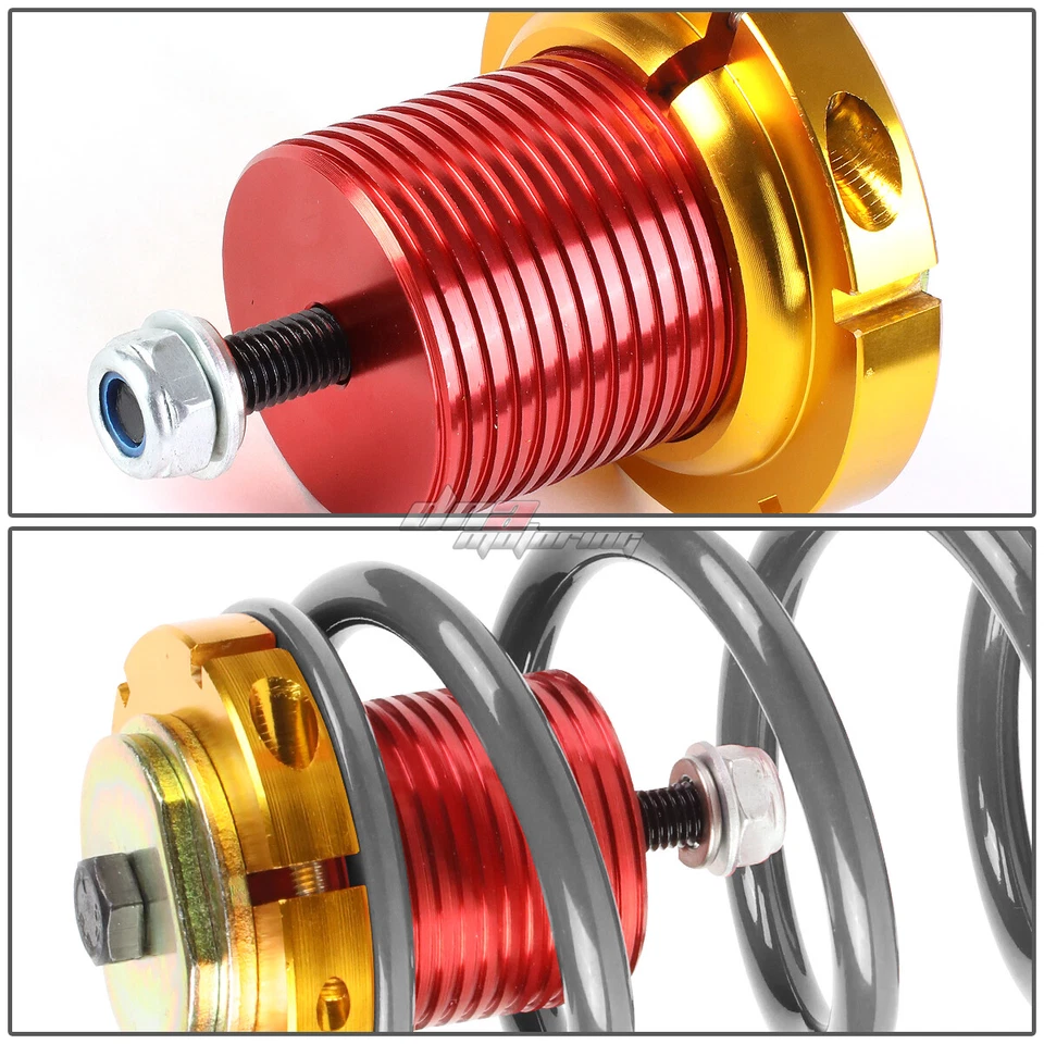 KIT DE MANGUITO COILOVER SUSPENSIÓN AJUSTABLE PARA 12-15 CIVIC 1"-4" CON RESORTE PLATEADO Foto 2 de 4