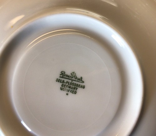 Rosenthal Selb-Plossberg Germany Winnifred Tasse und Untertasse - Bild 3 von 9