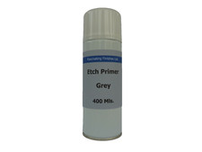 1 x 400ml Heat Resistant Acid Etch Primer Paint - Grey. 