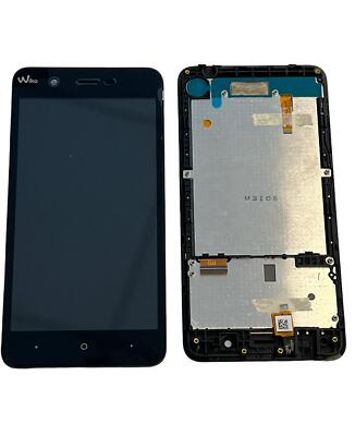 Original LCD Display Einheit Anzeige Touch Screen mit Rahmen Glas Wiko Kenny 4G