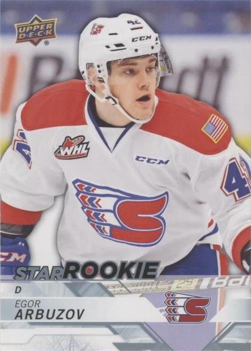 2018-19 Upper Deck CHL - Egor Arbuzov #358 - 1 of 1