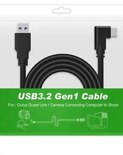 Link Cable 16FT Compatible for Oculus/Meta Quest 2/1, USB 3.2 Gen 1 Type A to C