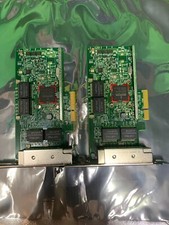 LOT OF 2 IBM 00RX892 PCIe2 4-port 1 GbE Ethernet Network Adapter Card 90Y9355