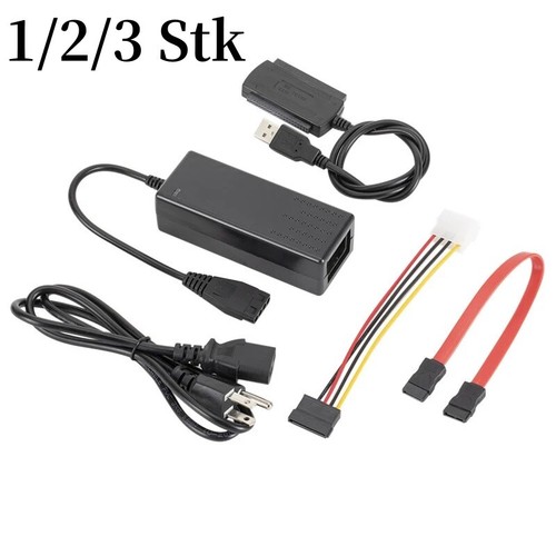 B45 USB Konverter Adapterkabel 50cm für 2,5"3,5" SATA IDE Festplattenlaufwerke - Bild 13 von 15